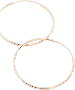Plain Hoop Earrings