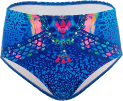 VENUS Womens High-Waist Bikini Bottom - 6, Timeless Treasure