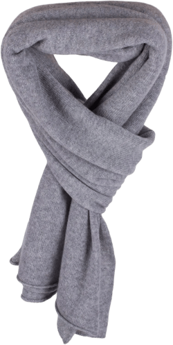 Love Cashmere Women's 100% Cashmere Wrap Scarf - hand made in Scotland RRP $350 Light Gray