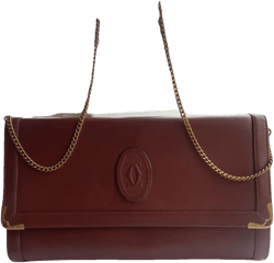 Cabochon leather handbag