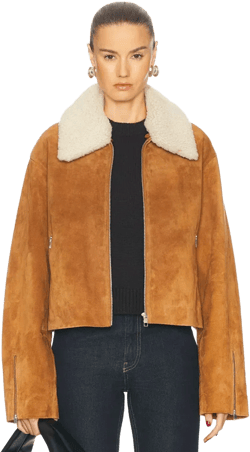 Lenora Jacket In Tan