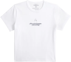 Short-Sleeve Notorious B.I.G. Graphic Skimming Tee