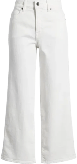 High Waist Wide Leg Jeans In Virginia Wash