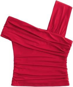 Asymmetrical Wrap Top