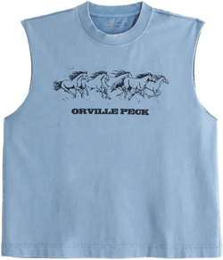 Pride Cropped Orville Peck Tank