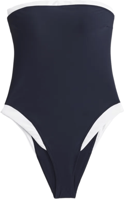 Curve Love A&F Marina One-Piece Swimsuit