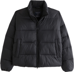 Mockneck Zip Puffer