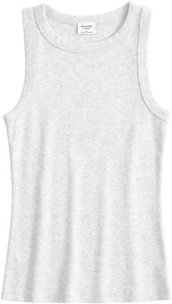 Vintage-Style Rib Tuckable Crew Tank