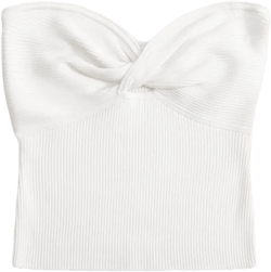 Twist Sweater Tube Top
