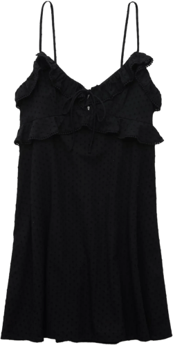 AE Ruffle Mini Slip Dress