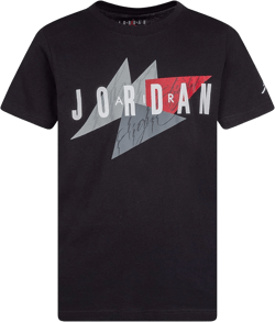 Jordan Boy's Geo Flight Tee (Big Kids) Large Black