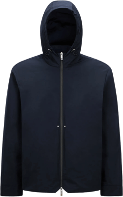 Lacha Tech Windbreaker Jacket In Navy