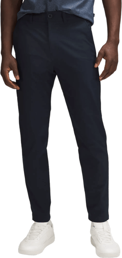 Slim-tapered Smooth Twill Trousers Cropped