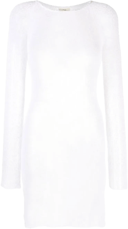 Andy open-knit mini dress 