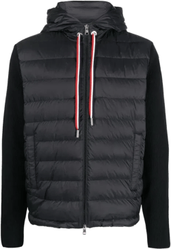 Navy Quilted Down Jacket In 780