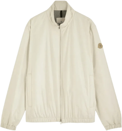 Meidassa Shell-satin Jacket In Beige