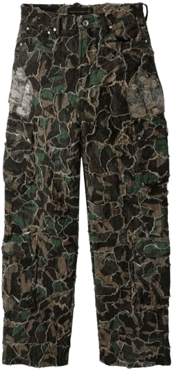 camouflage cargo pants