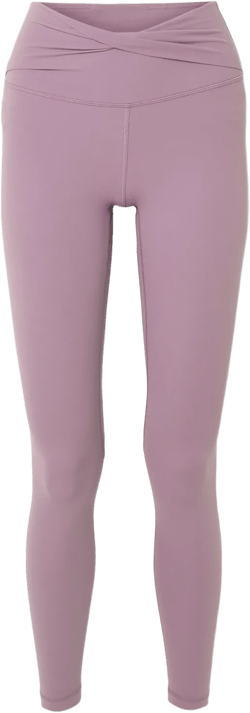 Yoga Twist-waist Align™ Leggings In Purple