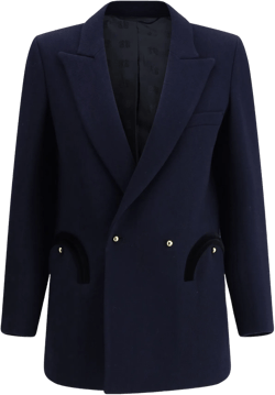 Blaze Milano Resolute Everynight Essential Wool Blazer In Black