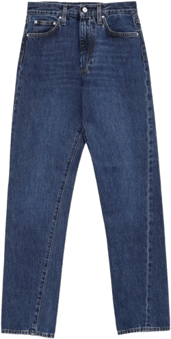 straight-leg jeans