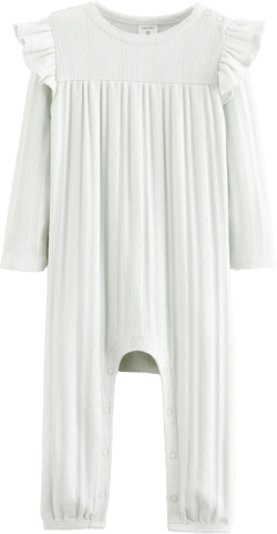 Nordstrom Pointelle Ruffle Romper