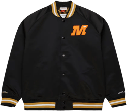 McLaren Racing F1 Mitchell & Ness Special Edition Las Vegas GP Lightweight Satin Full-Snap Jacket (5XL)