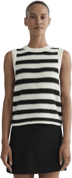 The Organic Cotton Open-Stitch Tank