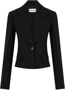 Cropped blazer
