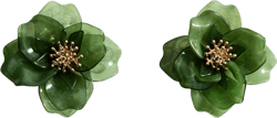 Floral earrings