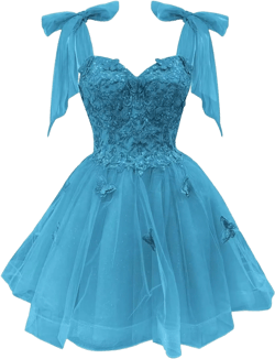 Glitter Tulle Homecoming Dresses for Teens 3D Butterfly Short Prom Dress Sequin Quinceanera Dresses RO066