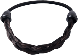 Spiral Coil Hair Ties Hair Holder Hair Elastic Synthetic Ponytail Wig Realistic Hair Care Girl Hair Products Toddler Hair Ties under 5 (B-b, One Size)