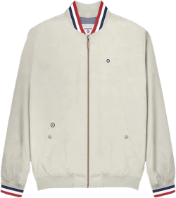 Mens Retro Mod Khaki Triple Tipped Monkey Jacket
