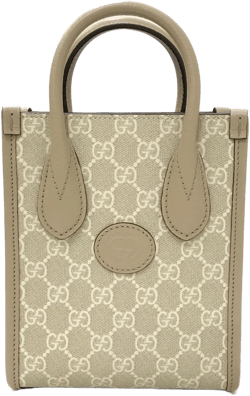 [Pre-owned] GUCCI Interlocking G 2WAY mini tote bag 671623