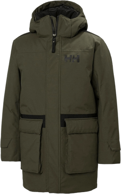 Helly-Hansen Kids' Oliver Parka Jacket 8 431 Utility Green