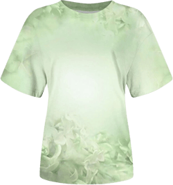 Women Ombre Summer Top Trendy Pleated Front Blouse Casual Gradient Color Short Puff Sleeve Shirt 2025 Crew Neck Tee