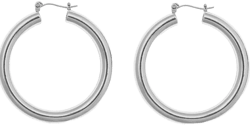 Medium Tube Hoop Earrings