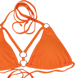 EJsoyo Womens Sexy Thong Bikini Swimsuits String Push up Padded Bathing Suit 2 Piece Cheeky Swimwear with Metal Ring