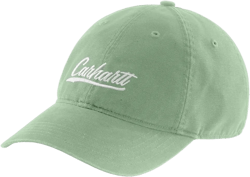 Carhartt Women's Canvas Script Graphic Cap Soft Green One Size