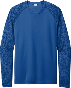 SPORT-TEK Unisex Long Sleeve Digi Camo Tee | Spring & Summer Workout Top for Men & Women, Lightweight Athletic Fit : Clothing, Shoes & Jewelry