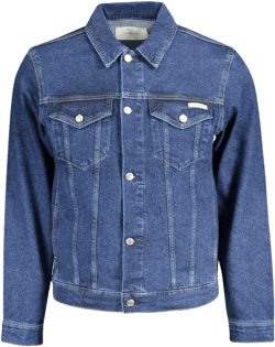 Calvin Klein Men's Blue Denim Jackets