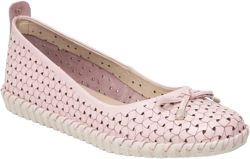 Women's Eco Open Cut Weave Ballerina - Bottero US8