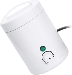 Mini Wax Warmer, Portable Professional Electric Hair Removal Paraffin Wax Heater Machine for SPA Salon Brow Body Nose Hair Upper Lip Waxing
