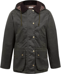 Women's Raglan Waxed Cotton Jacket