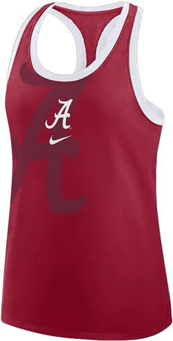 Women's Crimson Alabama Crimson Tide Primetime Tri-Blend Racerback Tank Top