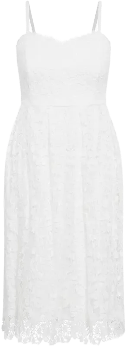 Women's Scarlet Lace Dress