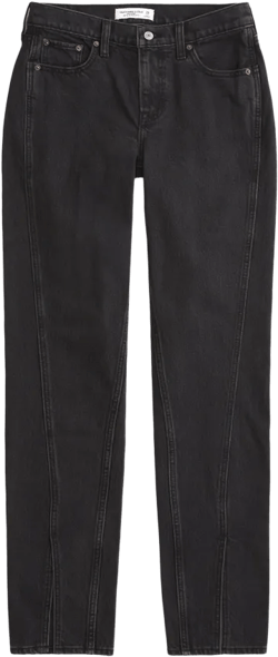 Curve Love Mid Rise 90s Straight Jean