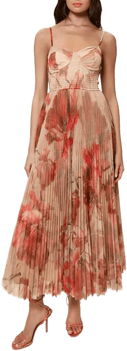 Hutch Brianna Pleated Tulle Dress