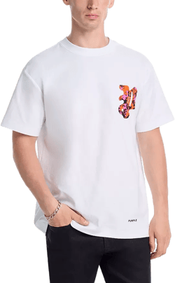 Purple Brand Textured Short Sleeve Tee