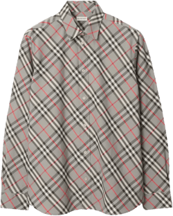 checked cotton shirt
