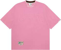 logo-embossed T-shirt
